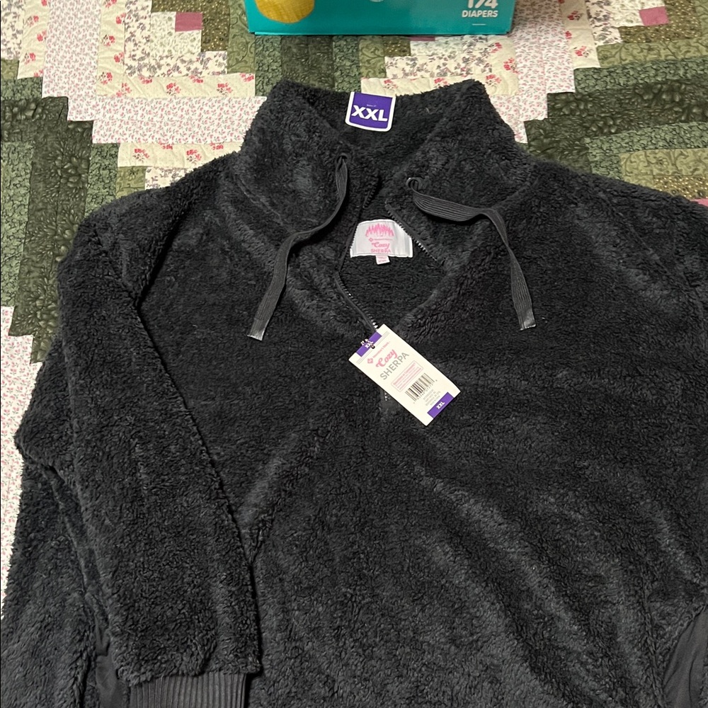 1/4 Zip Fleece With Pockets